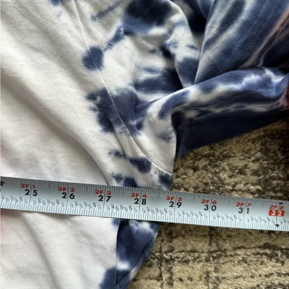 NWOT Polo Ralph Lauren Tie Dye Hoodie Shirt Men 3XLT Red Blue Pony Logo USA - Picture 3 of 8